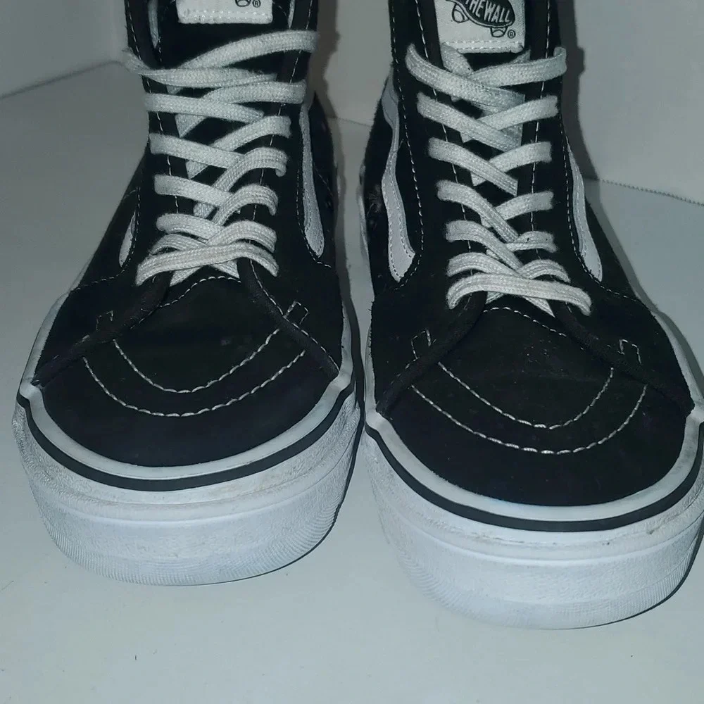 Vans Sk-8 Hi lite Classic Black Men's size 7 Womens Size 8.5